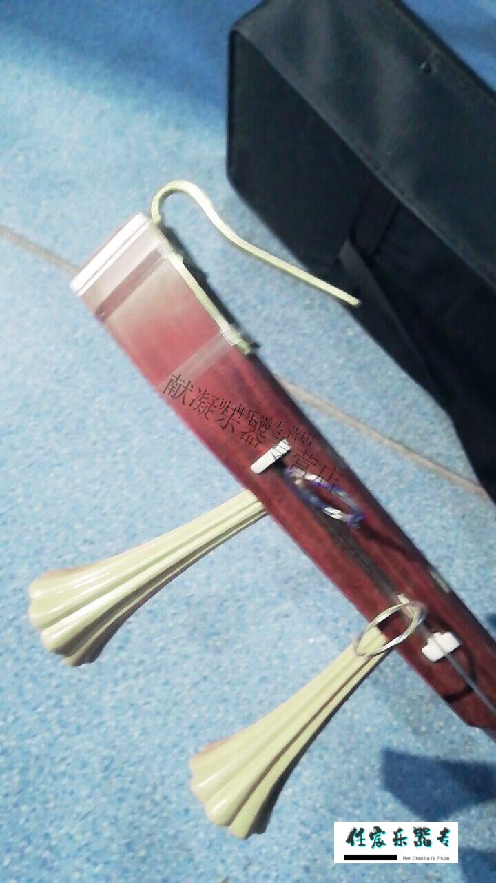 梆胡 板胡 晋胡山西乐器浑源县生产 红色【软包包装】【图片 价格