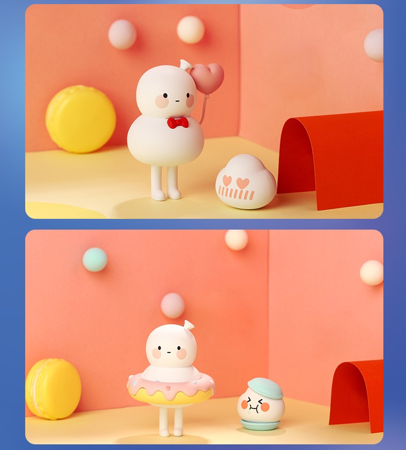 气球人系列盲盒公仔 单个盲盒随机发不指定 游泳【图片 价格 品牌