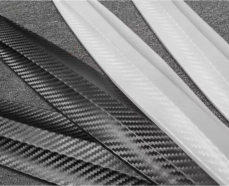 新款汽车防撞条保险杠防撞条通用前后保险杠防刮蹭防擦保护贴 灰色