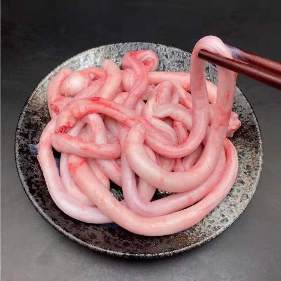 猪鞭新鲜猪鞭现杀农家土猪猪鞭火锅串串生鲜食材批发斓维品新鲜猪鞭30