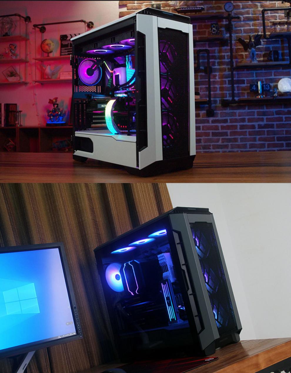 追风者商用办公机箱phanteks追风者p600s降噪静音360水冷 支持3080ti