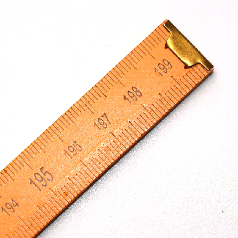 木折尺2米 木折尺折叠尺子全长2米测量划线老款怀旧教学学生木工工具