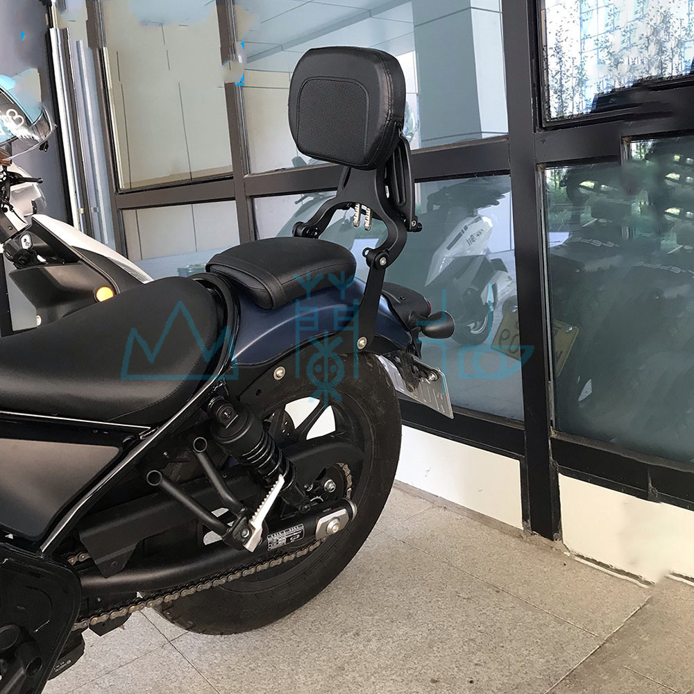 适用于本田叛逆者rebel500 cm500改装后靠背 cm300 cm1100折叠靠背 cm