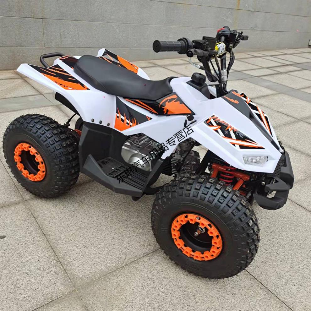 atv迷你儿童小猎鹰小公牛沙滩车125cc小火星四轮越野沙滩摩托车 套餐