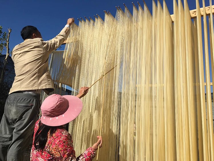 贡面余秋峰 潢川余秋峰贡面 黄川贡面 余秋风挂面 空心余氏横川 2