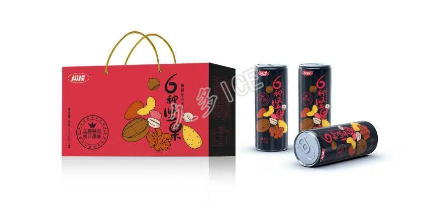 好物】均瑶味动力 6种坚果饮料 235ml12罐植物饮料 核桃乳饮品礼盒装a