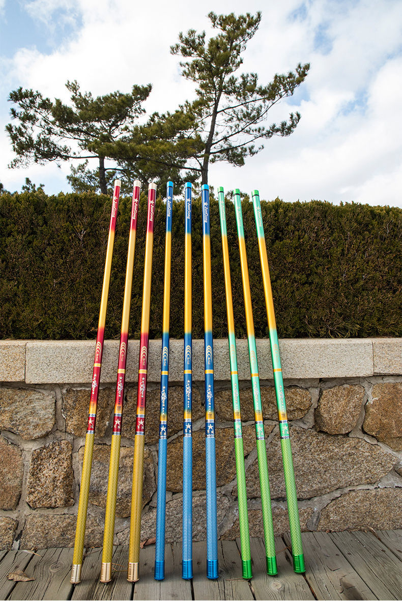 南啵丸军攻战青鲟鱼竿大物巨物竿台钓高碳超硬54637281米暴力黑坑竿