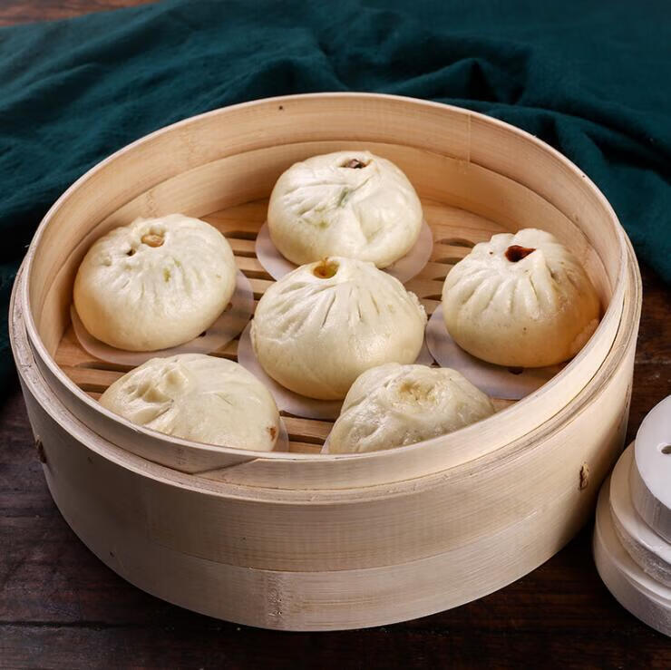 蒸笼纸包子纸蒸馒头纸不粘家用笼屉纸一次性圆形蒸笼布蒸锅油垫纸24