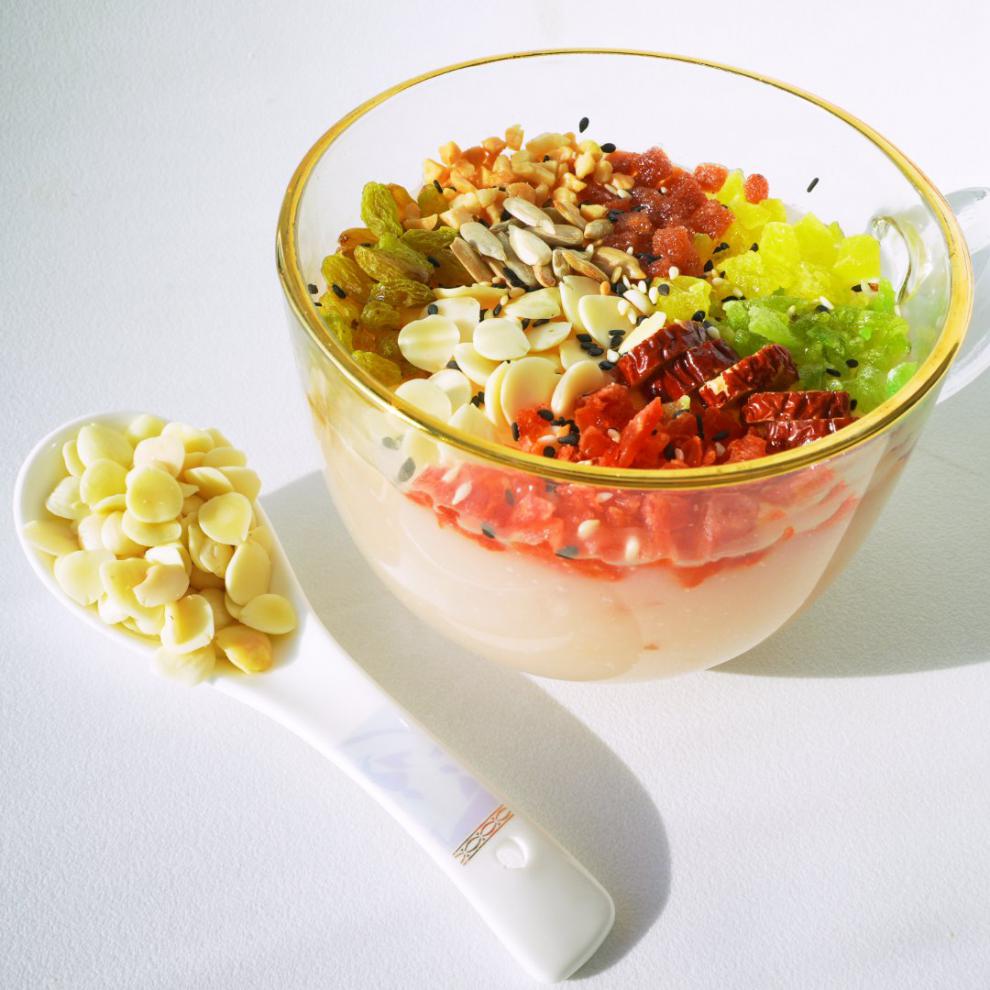 奶奶的酱杏仁茶104g盒玫瑰八宝杏仁茶坚果藕粉羹早餐粥杏仁茶1盒