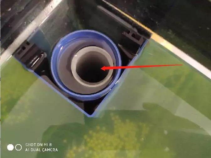 消声器消音王鱼缸消音神器底滤下水口降噪螺旋消音片40mm单独下水管