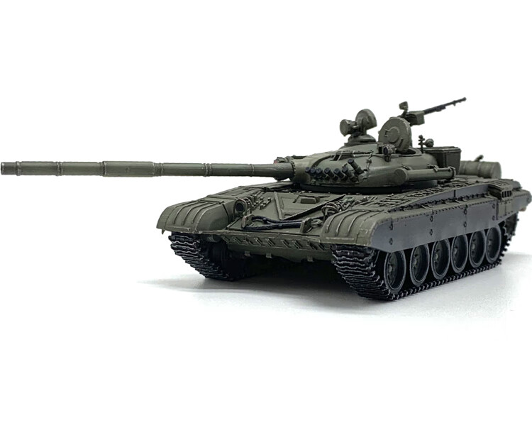 1:72 俄罗斯 t72 t-72a主战坦克完成品模型 改件大幅提升细节 近卫军