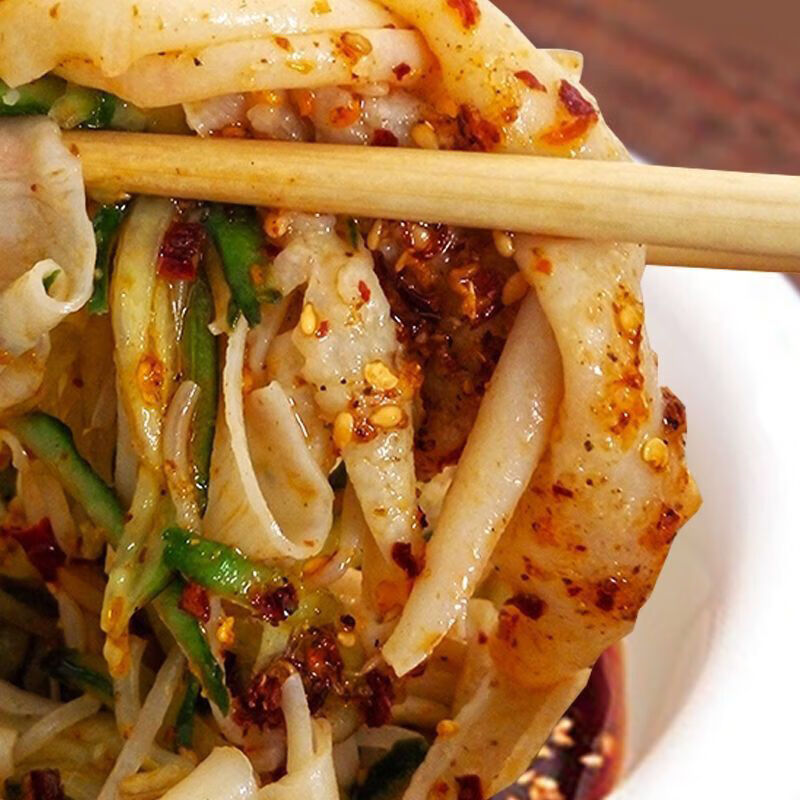 【箱装】5斤正宗河南特产干面皮擀面皮凉皮方便免煮散装凉拌半斤 3斤