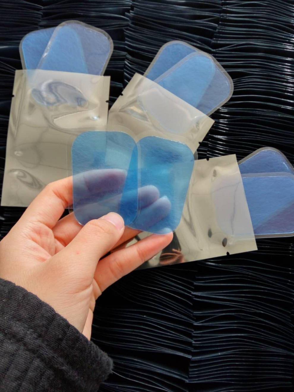 腹肌贴水凝胶贴片专用健腹器耗材粘胶贴水晶胶片健身仪啫喱胶贴片1条