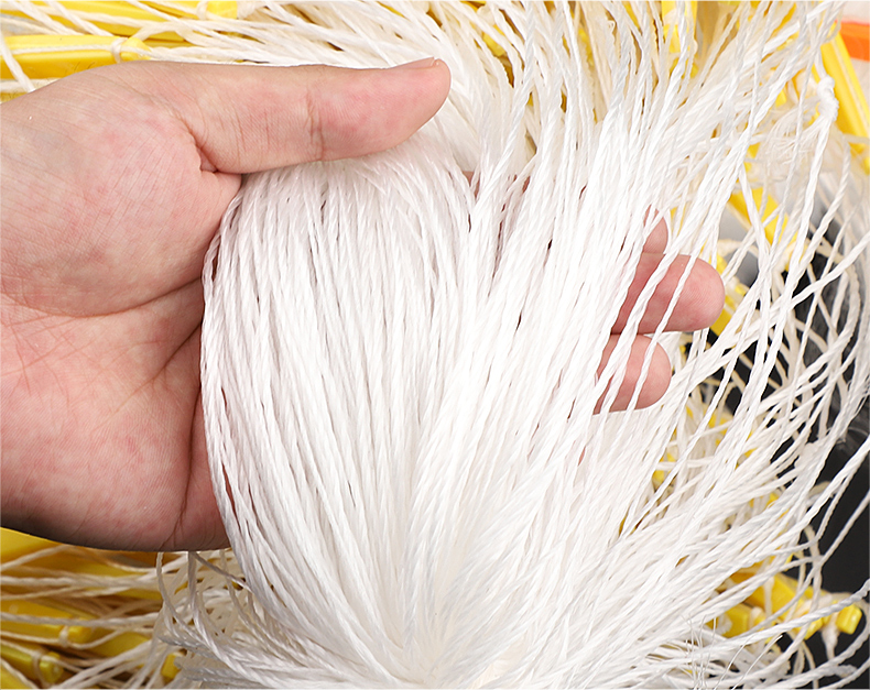 渔网丝网三层沉网单层浮网挂子鱼网捕鱼网白条网鲫鱼鲢鱼 三层白丝1.