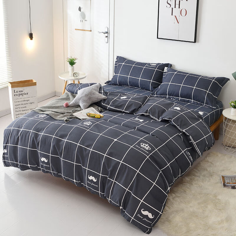 多彩生活 1米5床笠款四件套【图片 价格 品牌 报价】-京东