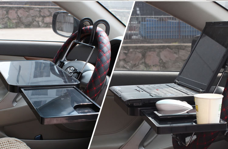 恬女神适用于车载电脑桌折叠后座汽车车用车内车上笔记本支架写字小桌