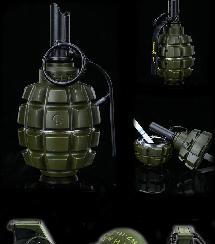 绝地周边求生吃鸡打火机烟灰缸刺激游戏战场周边手雷模型抖音同款 pt