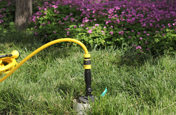 月娥6分快速取水閥器鑰匙杆園林綠化草坪水管接頭澆花取水杆插杆6分取