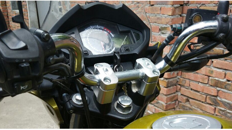 沃达迈 越野摩托车改装配件街摩托车车把摩托车把手踏板车鬼火手把