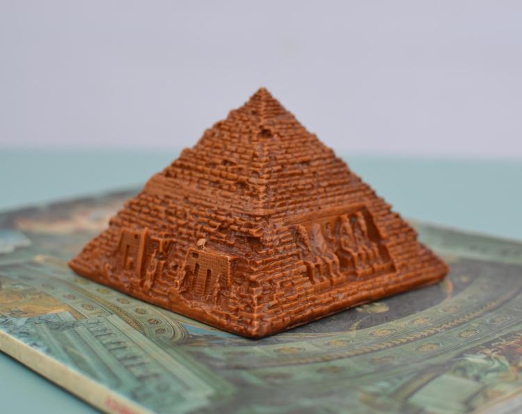 强泰镇宅增加能量胡夫金字塔装饰品考古模型摆件埃及旅游工艺品_ 5折