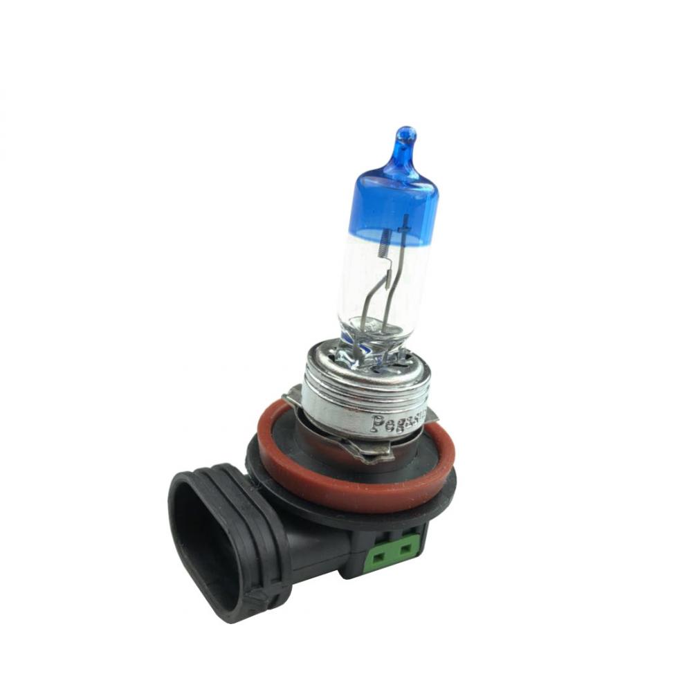 汽车h1h3h4h7h11超亮超白光大灯远近光灯泡卤素灯泡年审灯泡12v(h8