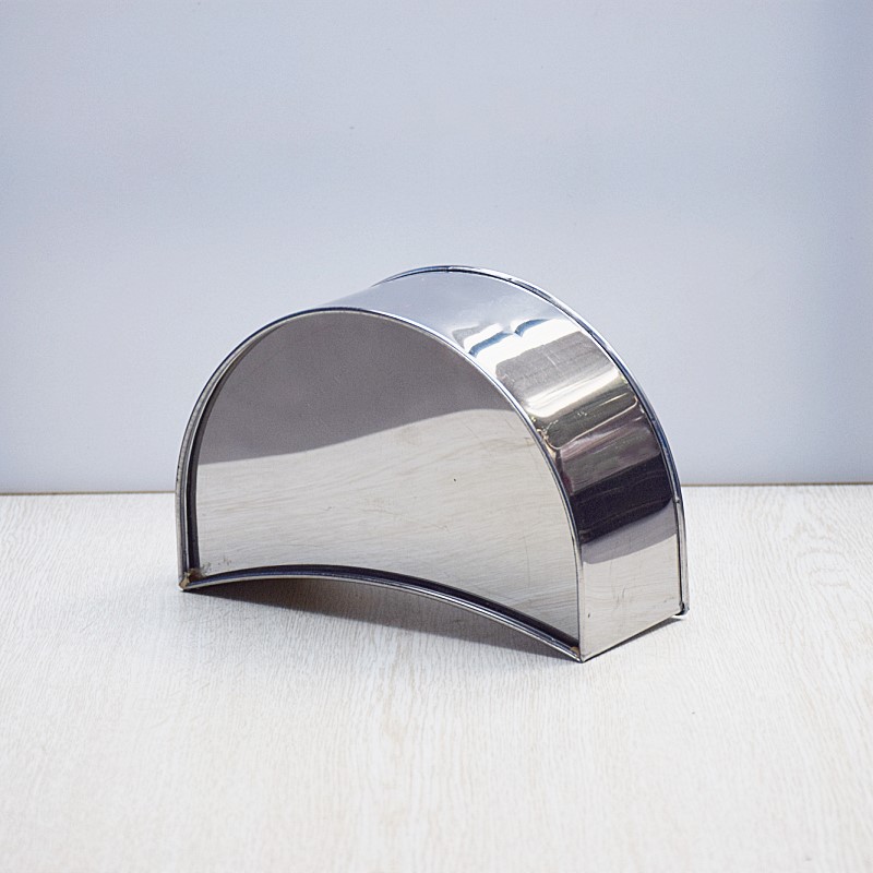 华南 砧板腰斗加厚不锈钢杂物鸡杂料垃圾储物厨房收纳盒特大号置物架