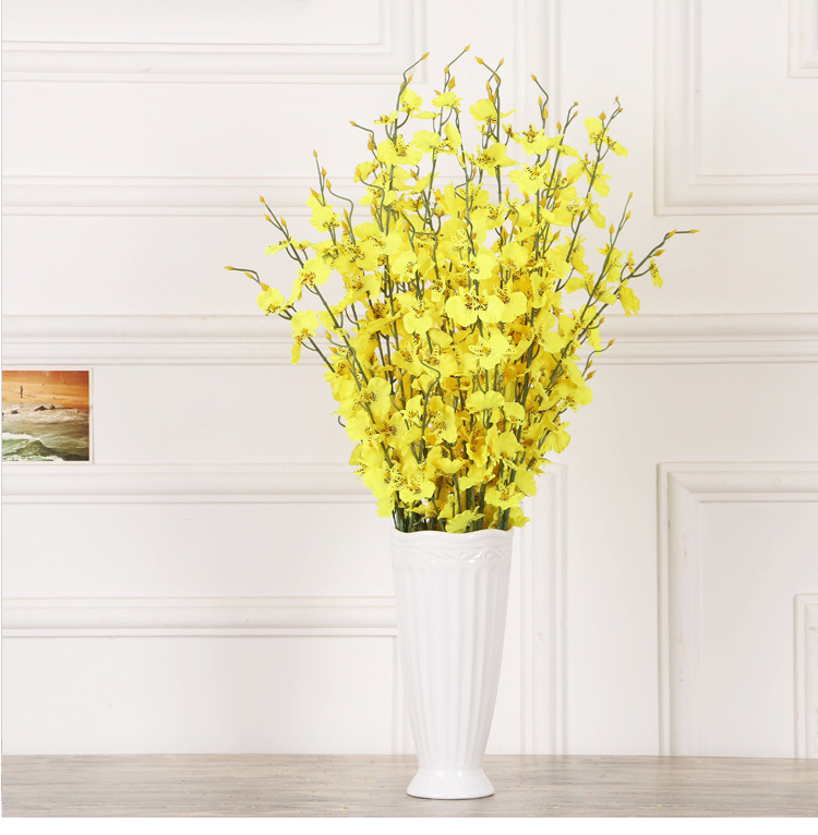 绢花假花套装室内家居装饰花干花摆设花瓶客厅餐桌摆件软装设计花艺 6