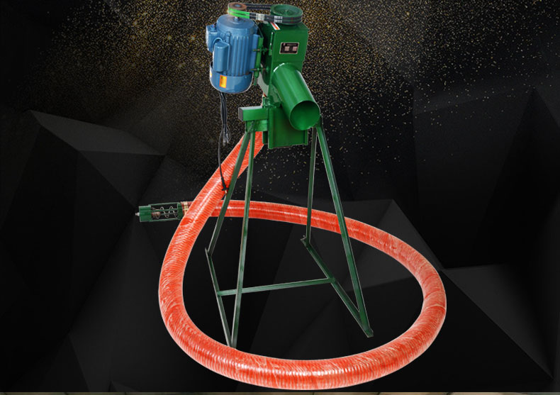 自动吸粮机粮食装车机 小型车载吸粮机螺旋蛟龙 抽粮机 10米4寸380v