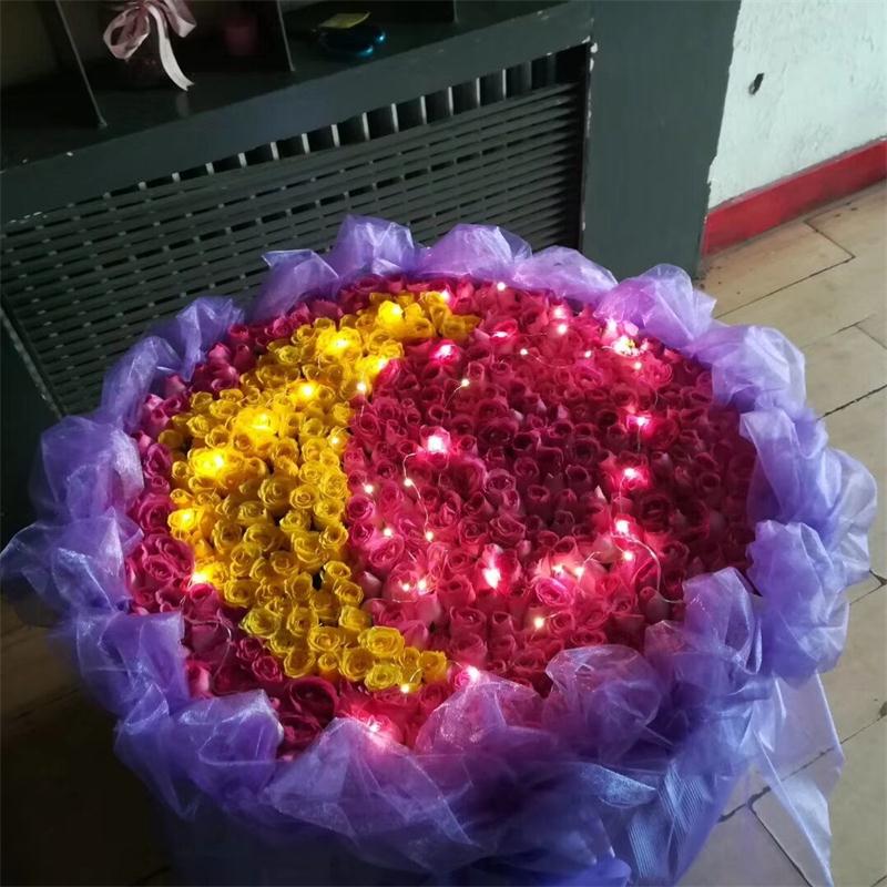 上海999朵红玫瑰花生日南京苏州镇江合肥520同城送花199支99求婚武汉