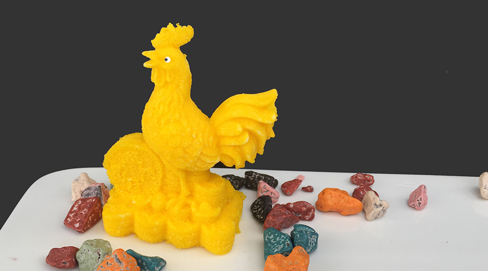 南屋餐厅会所盐雕模具海豚金钱鸡小鸟松鼠巧克力雕模具冰雕盘饰点缀