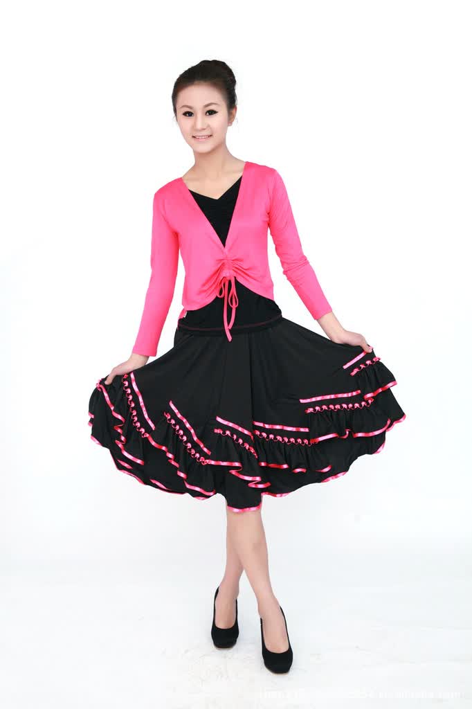 2016时尚女士舞蹈服舒适演出服广场舞服装套装休闲服套装长袖上衣舞蹈