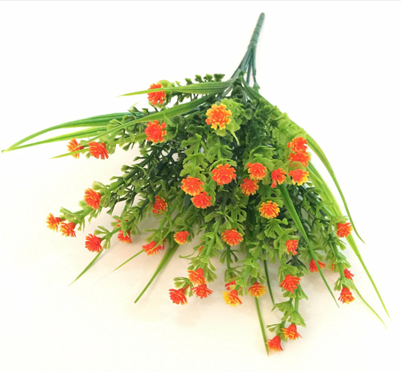 花艺赫单支满天星水草假花仿真花束塑料花假植物小把束装饰花卉干花工程隔断花槽插花满天星水草 紫色 单束 图片价格品牌报价 京东