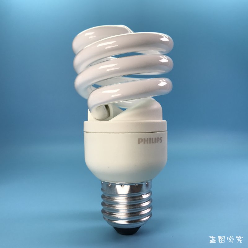 标准螺旋型15w节能灯螺口e27日光色普通照明用自镇流荧光灯 5w 螺口