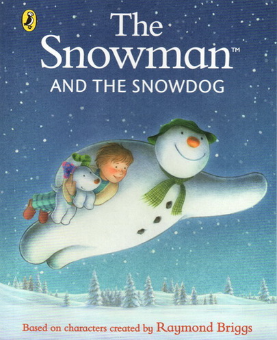 英文原版 the snowman and the snowdog 雪人与雪犬 礼盒