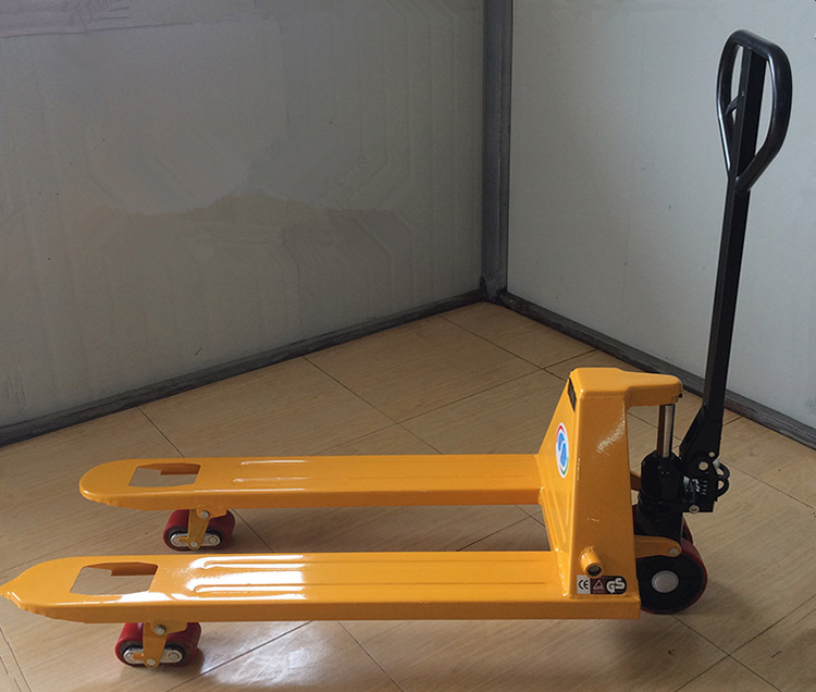 地牛液压叉车手动搬运车2吨3吨55t685纯铁轮