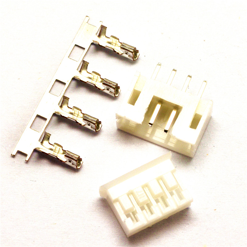 0接插件2.0mm连接器: 插头 直针座 端子 10p【直针】10套