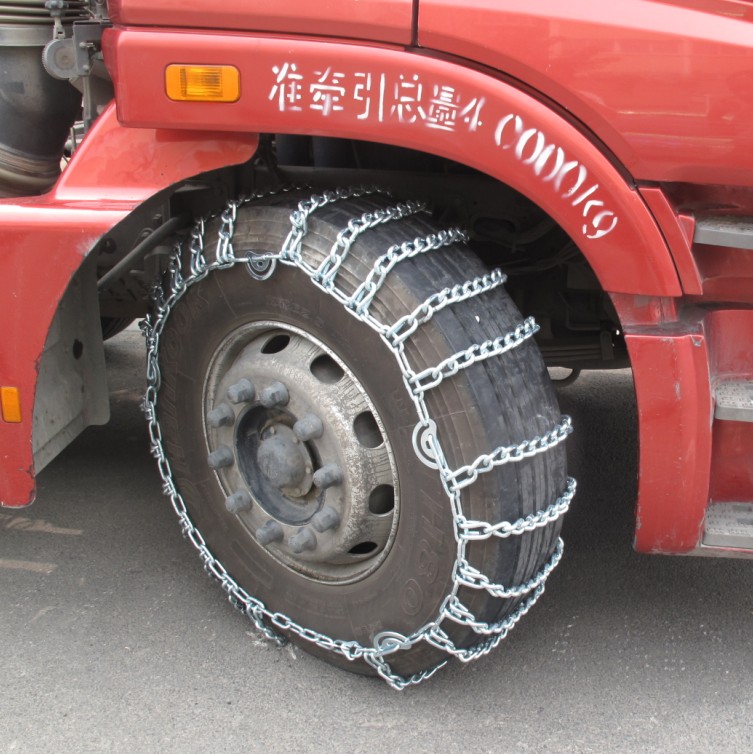 加粗加密大小客车货车锰钢防滑链铁链卡车轮胎雪地防滑钢链条82516
