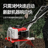 Yinlongdao (YINLONGDAO) micro tillage agricultural machinery gasoline rotary tillage agricultural machinery tillage machine small multi-functional tillage machine weeding and ditching four-stroke micro tillage machine + soil loosening + rake