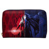 Loungefly wallet unisex PVC material wallet zipper multi-color
