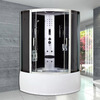 Wulang Machinery (can be installed on the door) shower room bath shower room with bathtub bathroom bathroom sauna room integrated bathtub 130*130*220cm white without steam