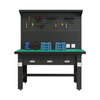 Haikedi heavy-duty anti-static workbench, multi-functional fitter bench, workshop assembly line tool table, laboratory maintenance operation bench, customizable single table, one door and four drawers 1800*750*800mm