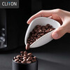 CLITON Ceramic Coffee Bean Measuring Plate Weighing Plate Coffee Powder Plate Green Bean Weighing Plate Cooling Plate Sample Bean Display Plate