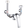 Shuilinguang electric water heater mixing valve, hot and cold faucet, U-shaped valve, surface-mounted household shower accessories, universal alloy type water mixing valve (send raw material belt + gasket)