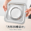 Faxilong gas stove oil-proof mat high temperature resistant tin foil aluminum foil sticker easy to clean square 30 stove gaskets