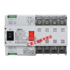 Dual power automatic transfer switch high power 220V timing meter uninterruptible power supply converter Ling 2P 100A