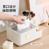 LYNN tissue box living room coffee table paper box home desktop remote control napkin storage box multi-functional gray and white