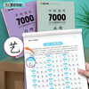 Ink dot copybook, 7000 word root quick practice, Jing Xiaopeng's official script + regular script (set of 2 books in total)