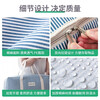 Ke Liang Huizi quilt storage bag, clothes quilt, thickened cotton and linen organizing storage bag, moving packing bag, large size, 72 liters, blue horizontal style, 60*40*30cm