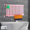 Kezitu bathroom small basket radiator household bathroom plumbing radiator bathroom horizontal plumbing steel radiator copper aluminum thin / 1.2 meters wide * hole spacing 40 cm