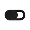 Fanrui camera shielding sticker is suitable for notebooks, mobile phones and tablets live broadcast front lens cover to prevent hackers, peeping, monitoring, privacy protection, Mac conference confidentiality Book lens shielding cover, black one